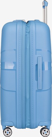 American Tourister Trolley ' Starvibe Spinner 67 EXP ' in Blau
