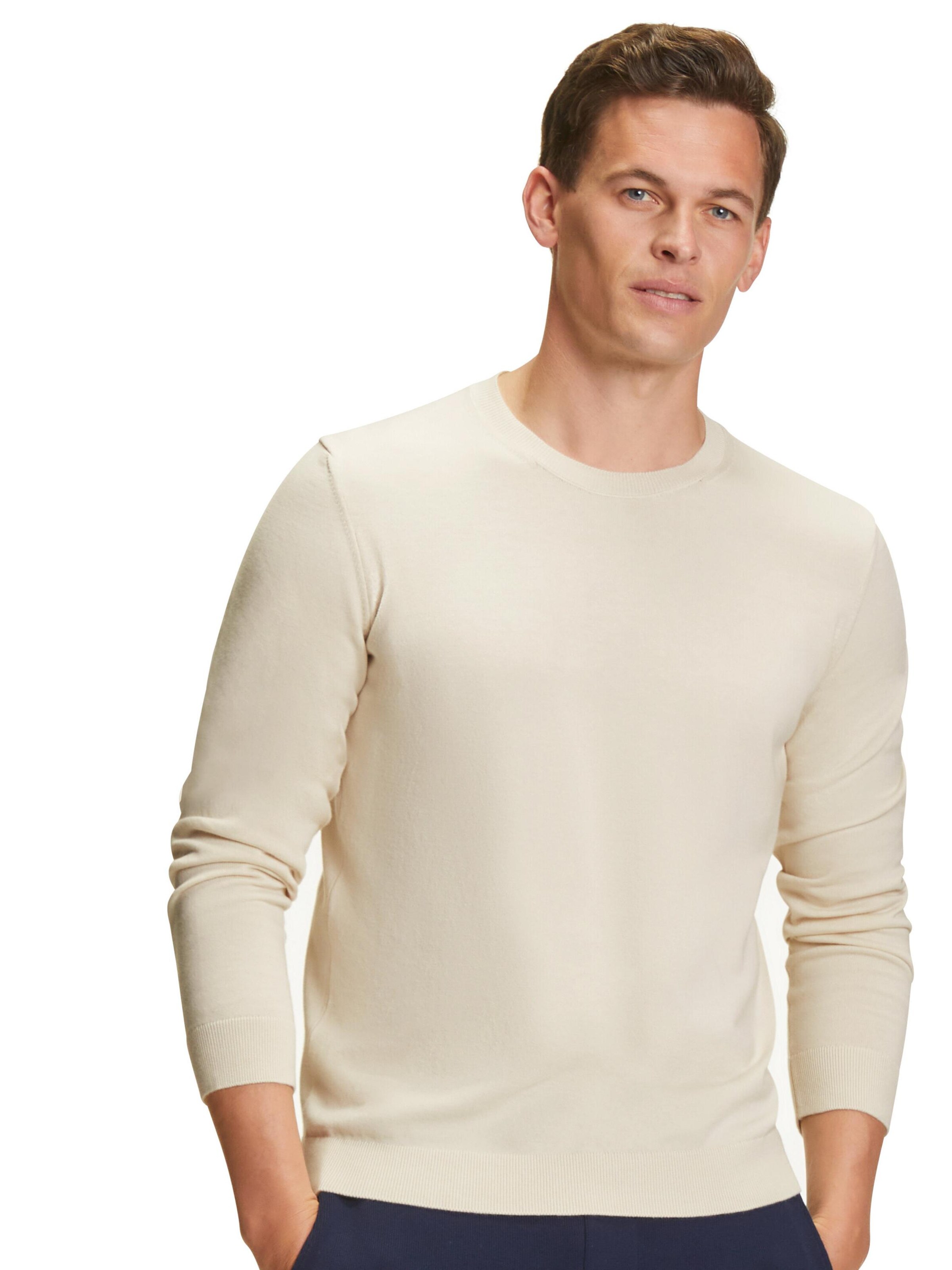 FALKE Pullover 'Pure Cotton'‌‌‌‌‌‌‌‌‌ in Beige