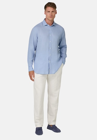 Boggi Milano Slim fit Chino trousers 'Stretch' in White