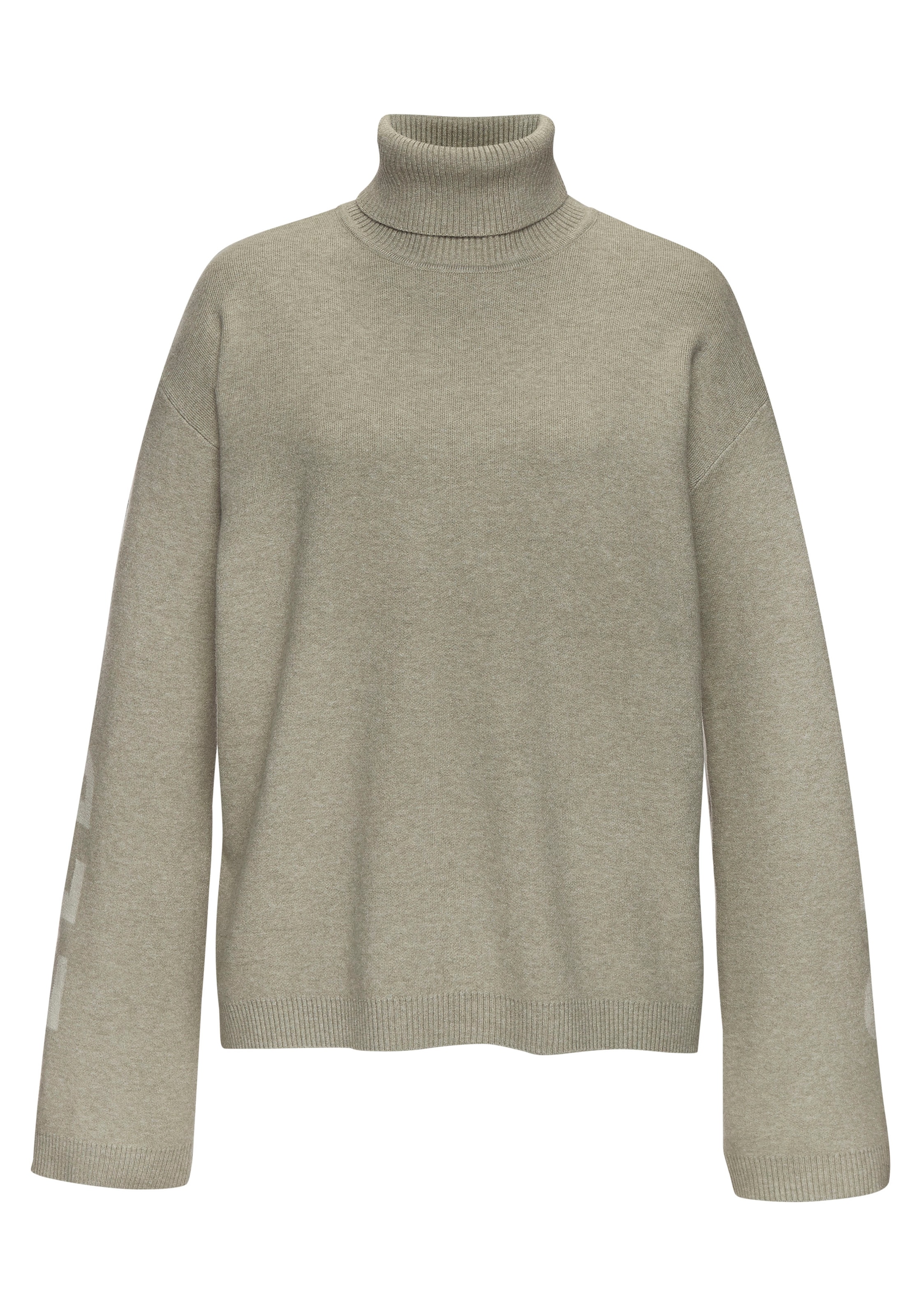 Pull-over Elbsand en beige : devant