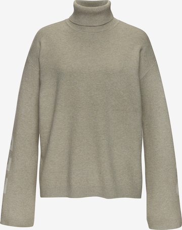 Pull-over Elbsand en beige : devant