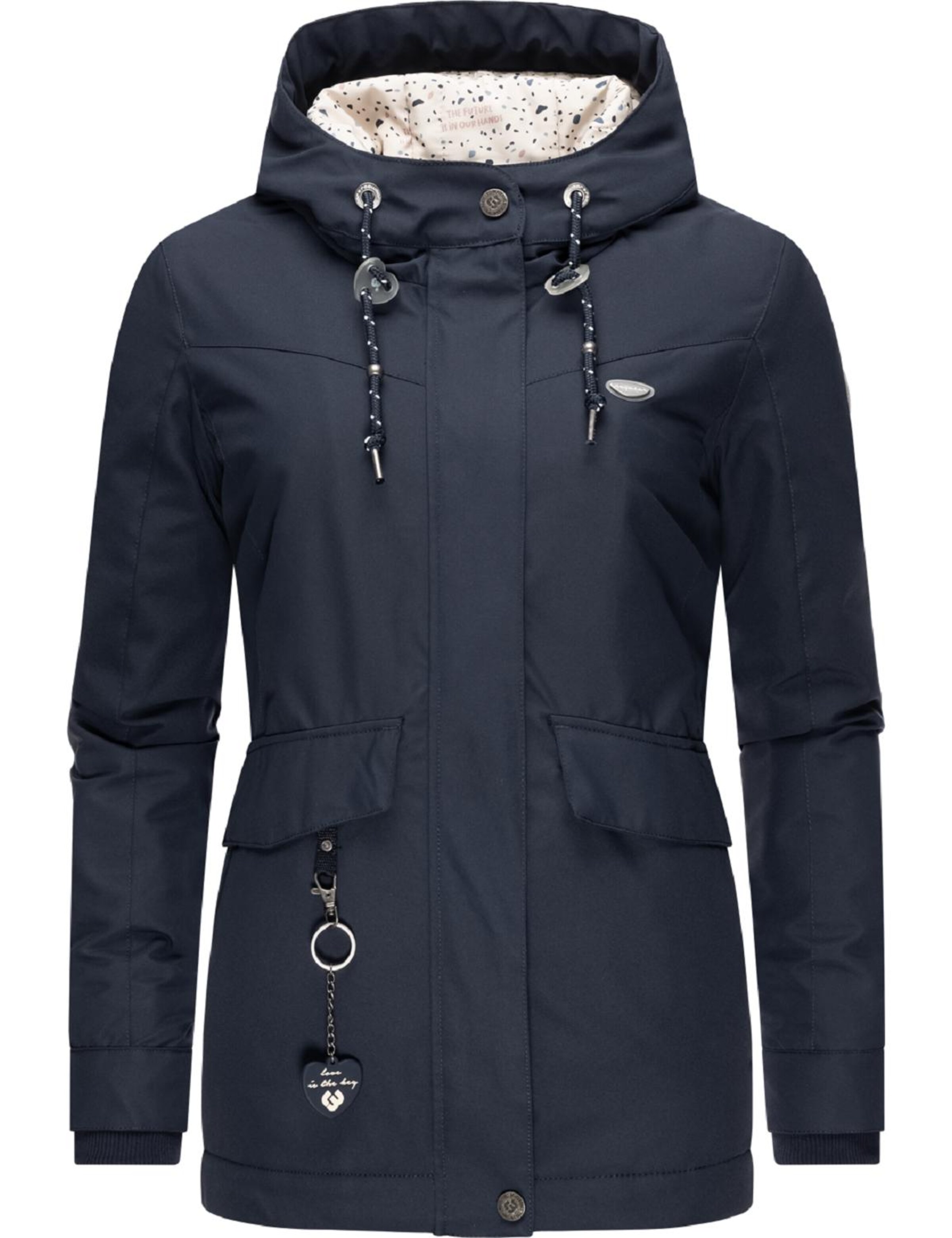 Ragwear Winter jacket 'Jazmin' in Blue