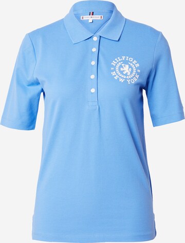 TOMMY HILFIGER Poloshirt in Blau: predná strana