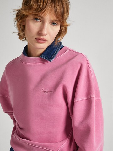 Pepe Jeans Sweatshirt 'LYNETTE' i pink