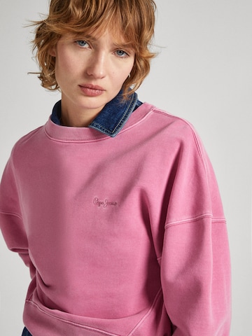 Pepe Jeans Sweatshirt 'LYNETTE' in Roze