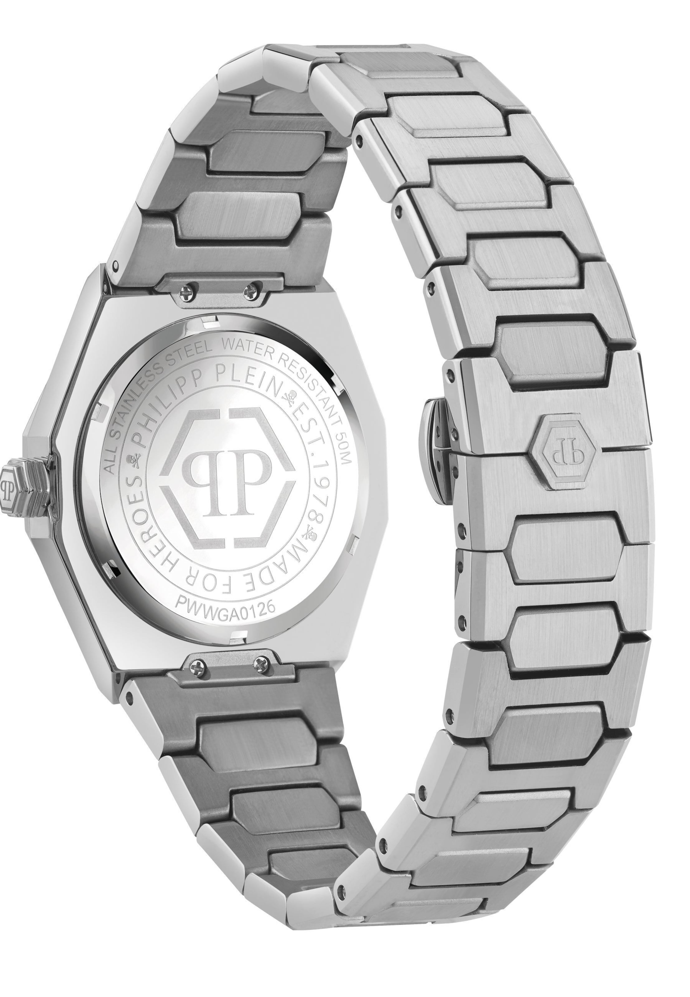Orologio analogico 'Deluxe' di Philipp Plein Watches in argento
