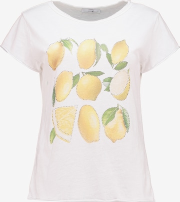 Hailys - Camiseta 'Sv44enja' en amarillo: frente