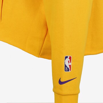 NIKE Athletic Sweatshirt 'NBA Los Angeles Lakers' in Yellow