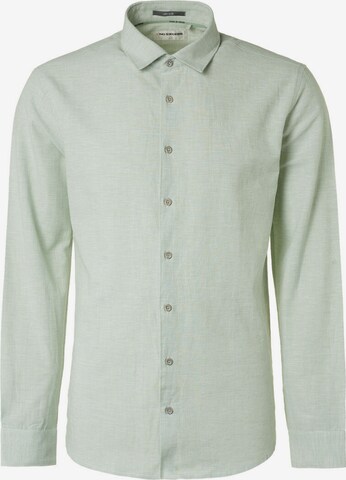 No Excess Button Up Shirt in Green: front