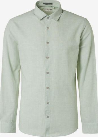 No Excess Regular fit Button Up Shirt in Green: front