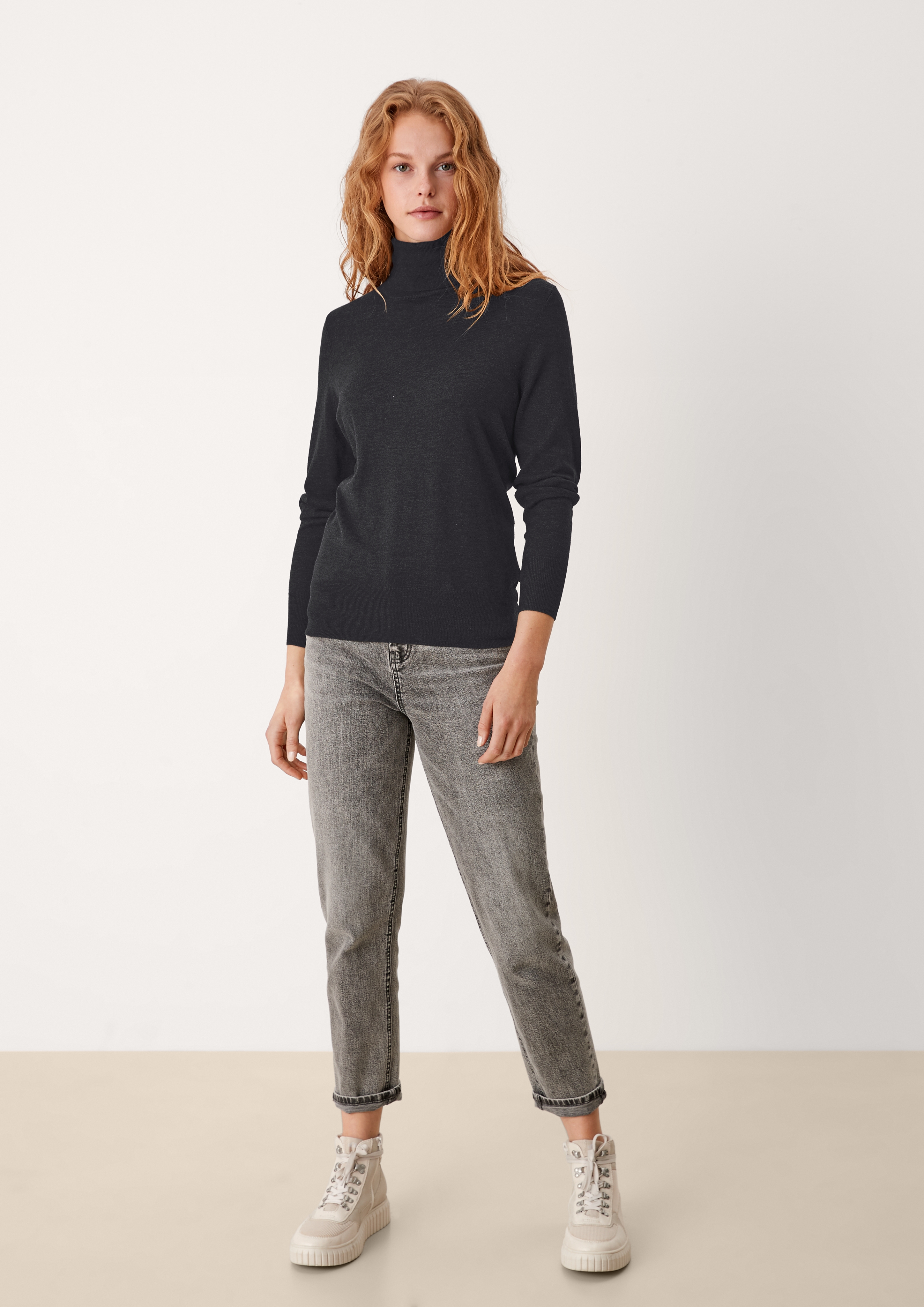 Q/S by s.Oliver Pullover in Schwarz 