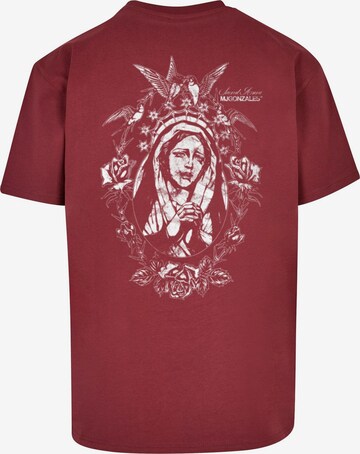 MJ Gonzales - Camiseta 'Fatima' en rojo