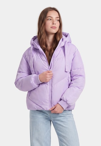 MYMO - Chaqueta de entretiempo en lila: frente