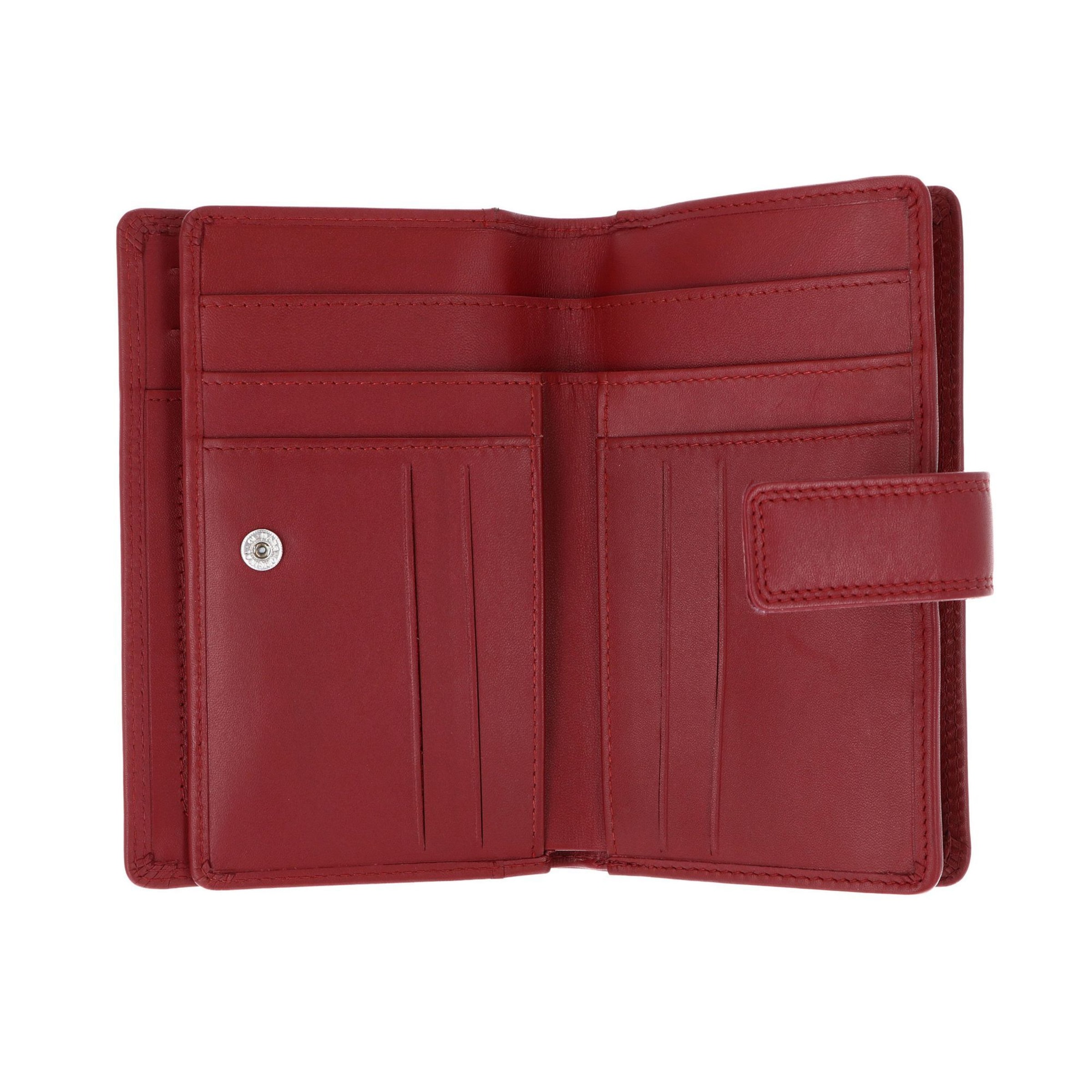 Portamonete 'Polo' di GOLDEN HEAD in rosso