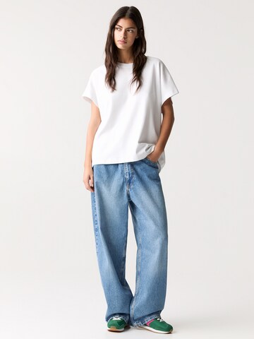 Pull&Bear Shirt in Wit
