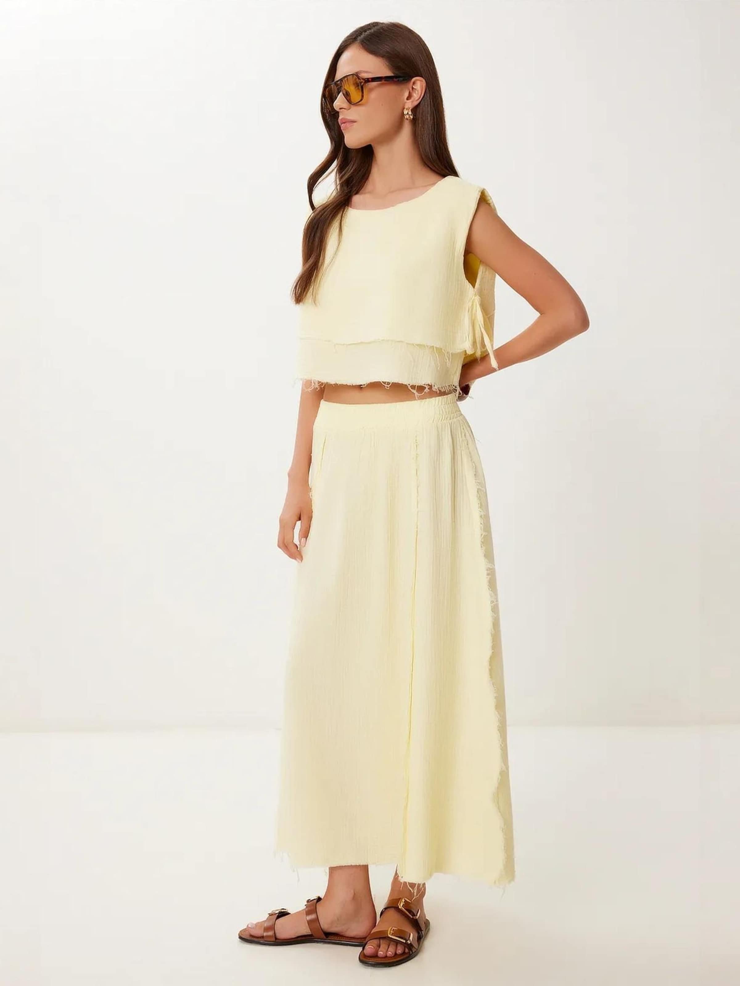 Completo pantalone di Happiness İstanbul in giallo