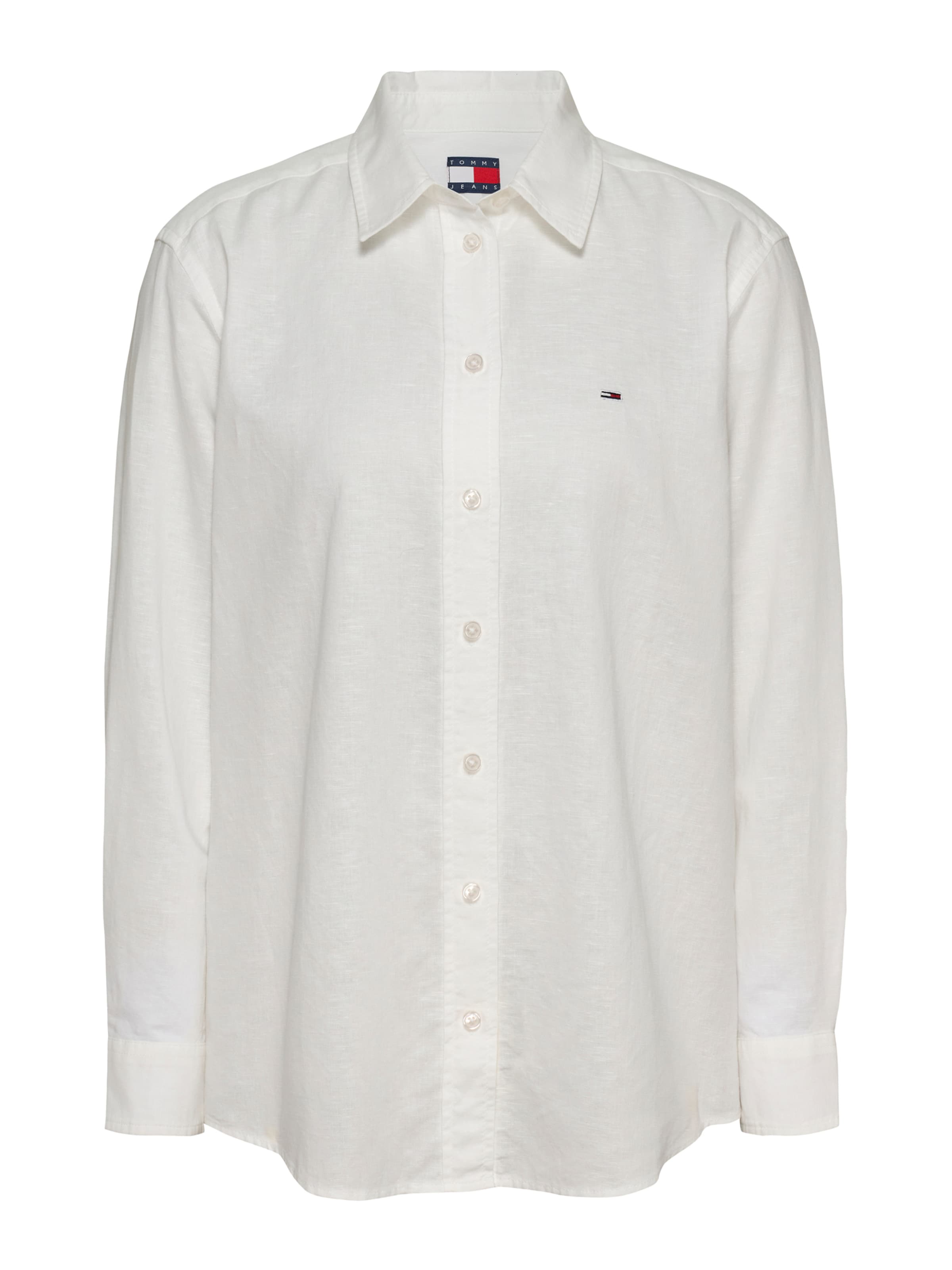 Camicia da donna di Tommy Jeans in bianco: frontale