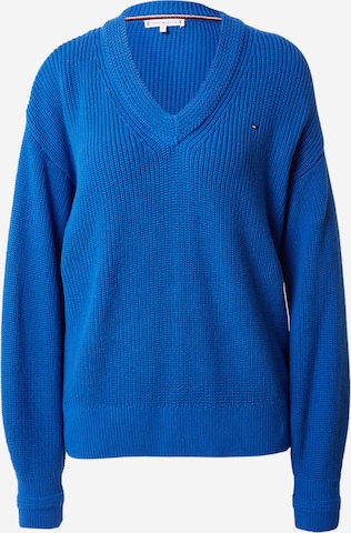 TOMMY HILFIGER Trui in Blauw: voorkant