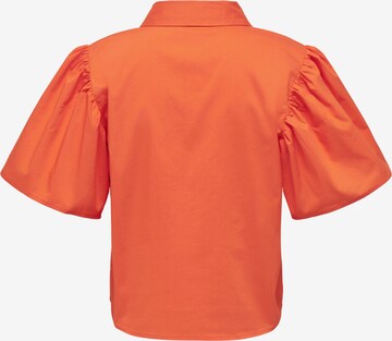 JDY Bluse 'Melanie' in Orange