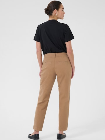 Regular Pantalon chino 'KAmette' Kaffe en marron