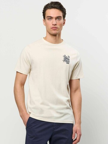 U.S. POLO ASSN. Regular Fit Paita ' UMDaiki ' värissä beige: etupuoli