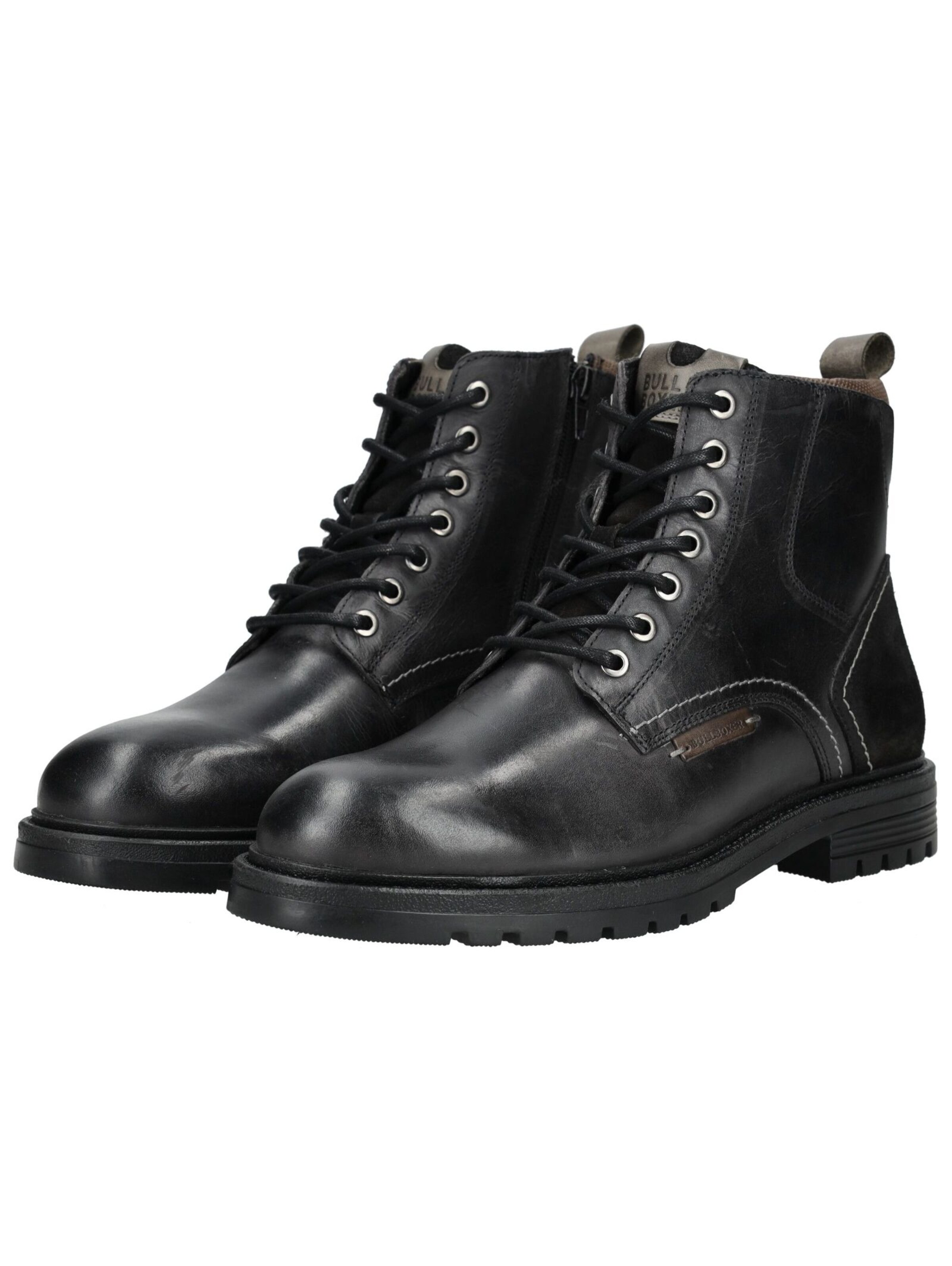 BULLBOXER Veterboots in Zwart