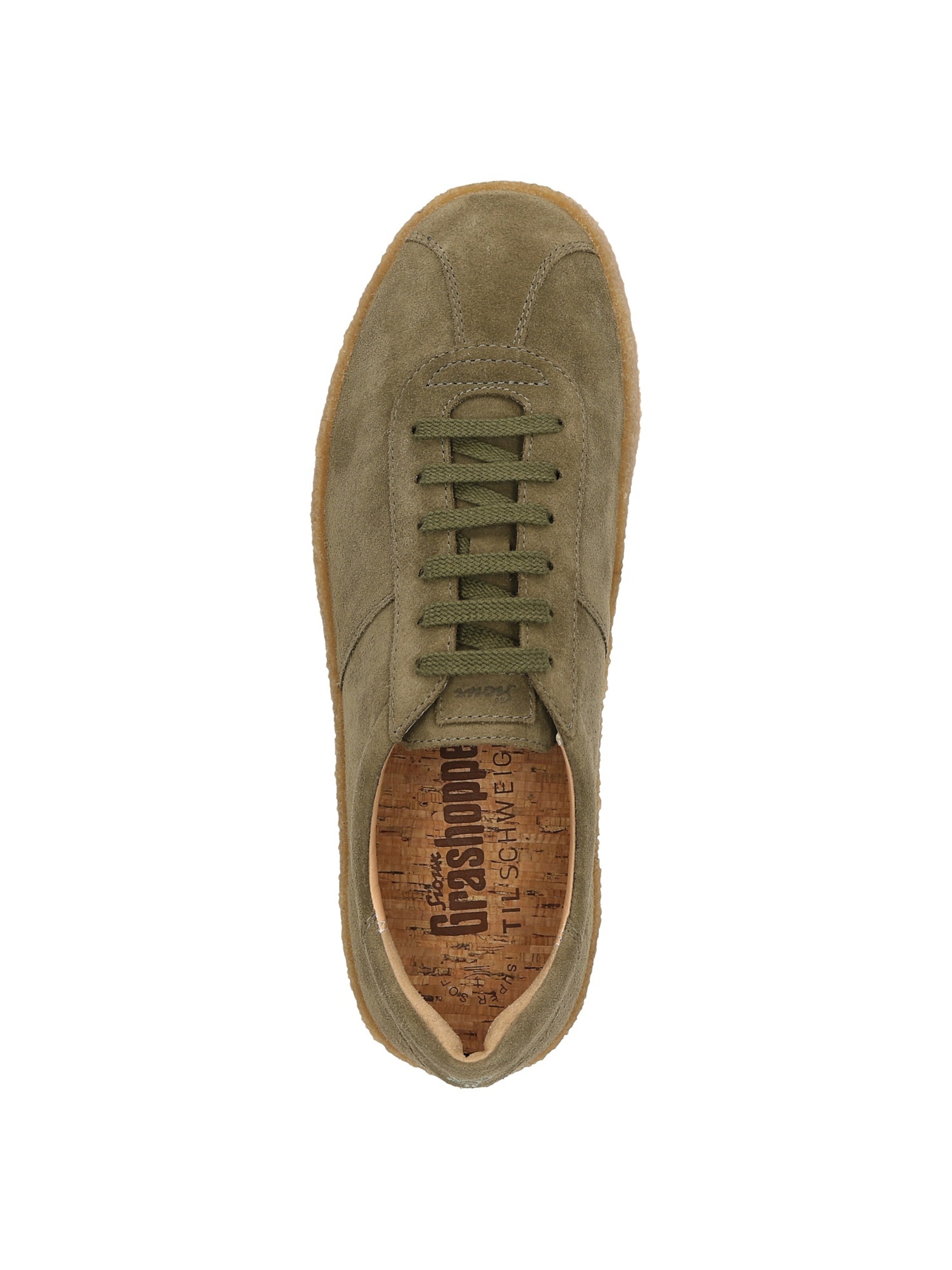 Baskets basses SIOUX en vert