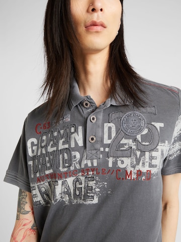 CAMP DAVID Shirt in Grau