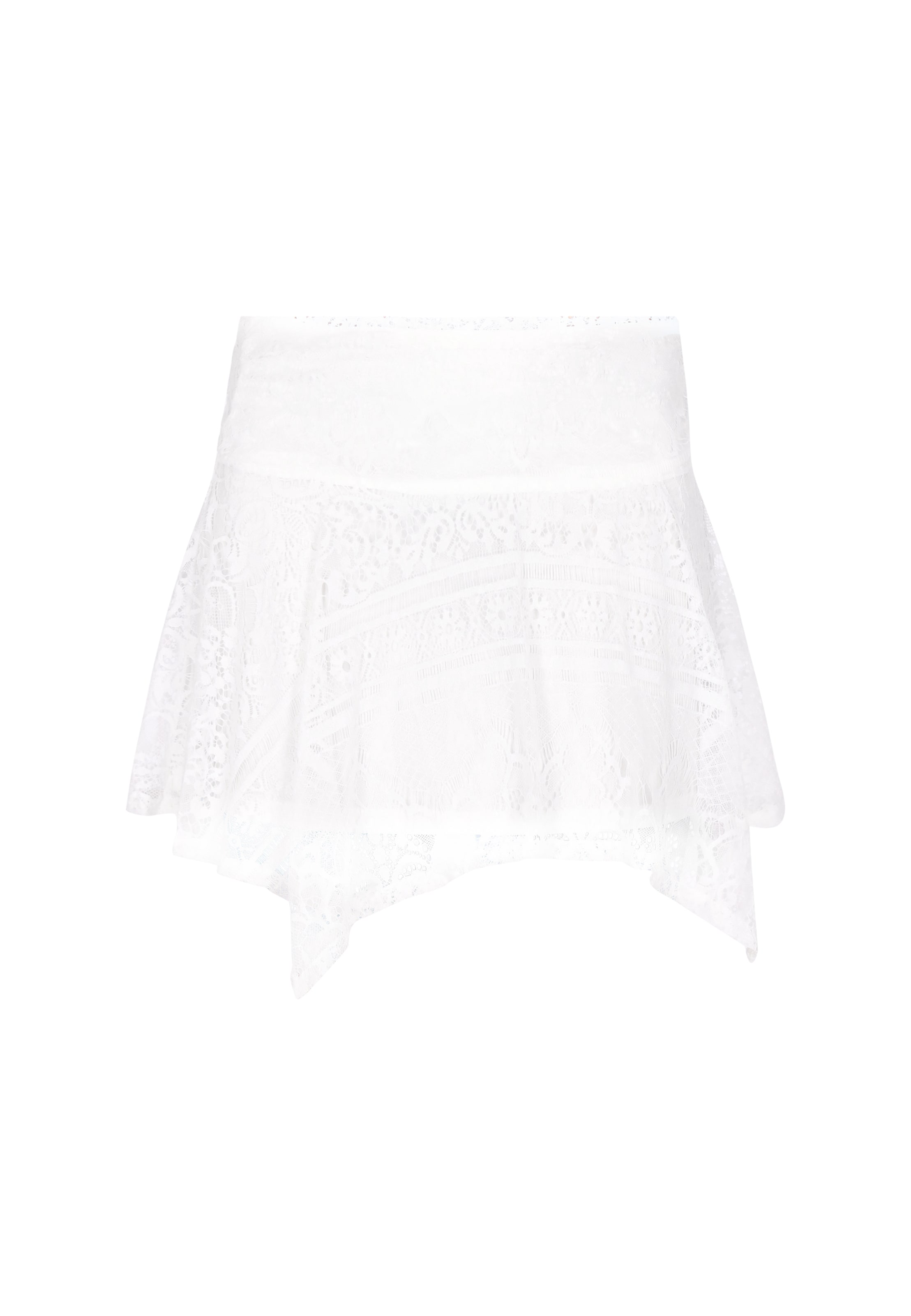 faina Jupe en blanc cassé, Vue avec produit