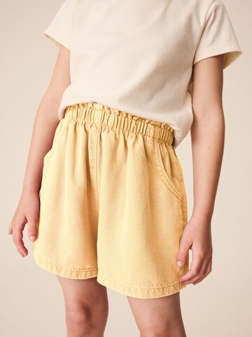 Next - Loosefit Pantalón en amarillo: frente