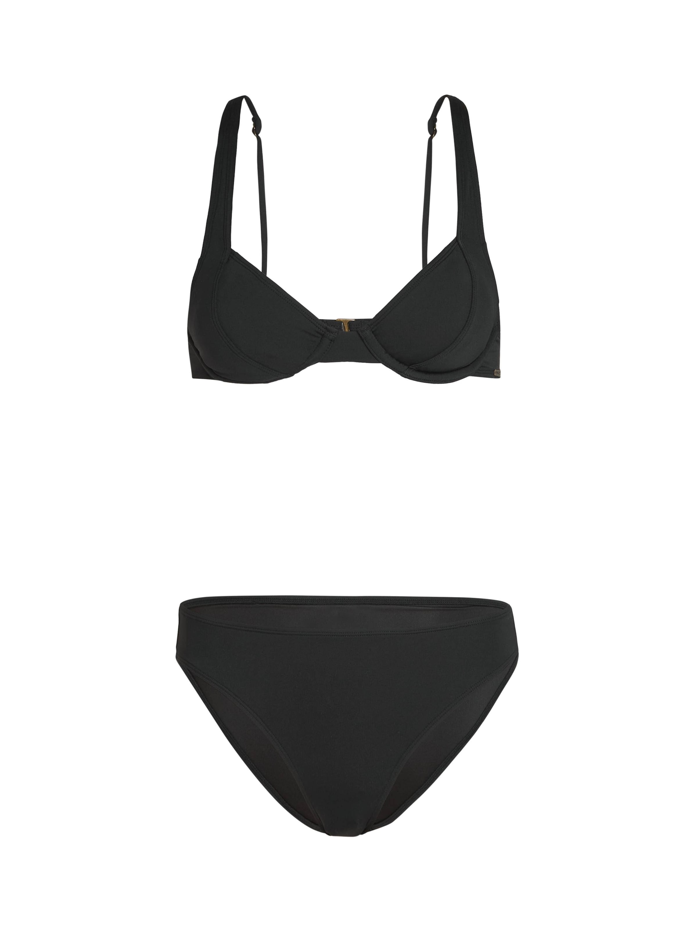 O'NEILL Push-up Bikiny - Čierna: predná strana