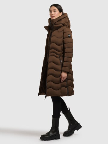 khujo Winter coat 'Mira' in Brown