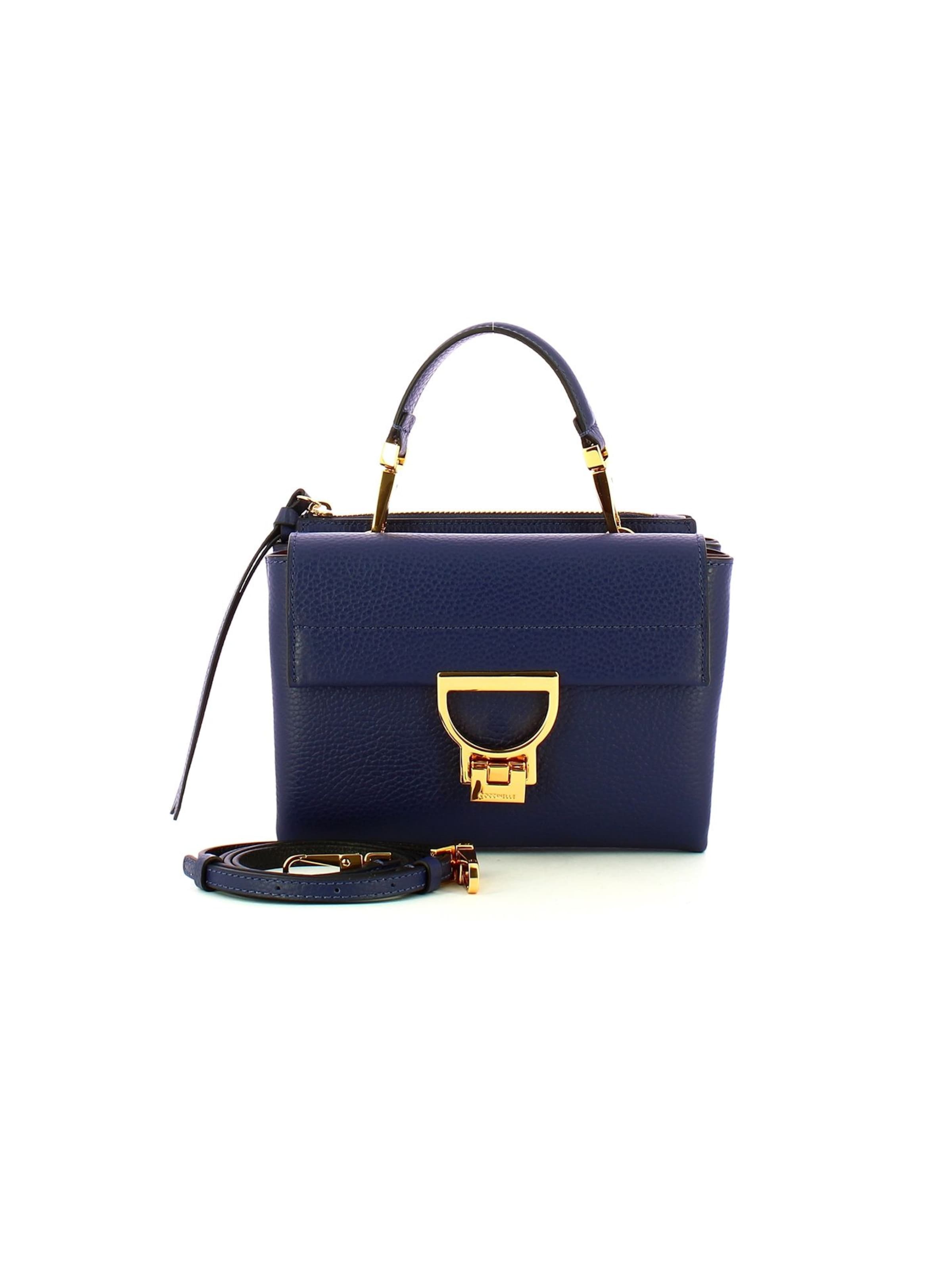 Coccinelle Umhängetasche 'Arlettis Handbag Grained Leather'‌‌‌‌‌‌‌‌‌ in Blau