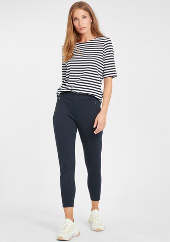 ICHI - Tapered Pantalón 'KATE' en azul