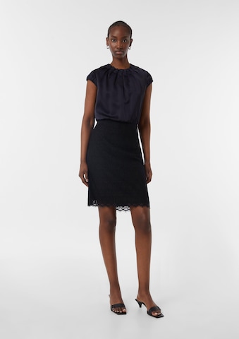 COMMA Jurk in Blauw