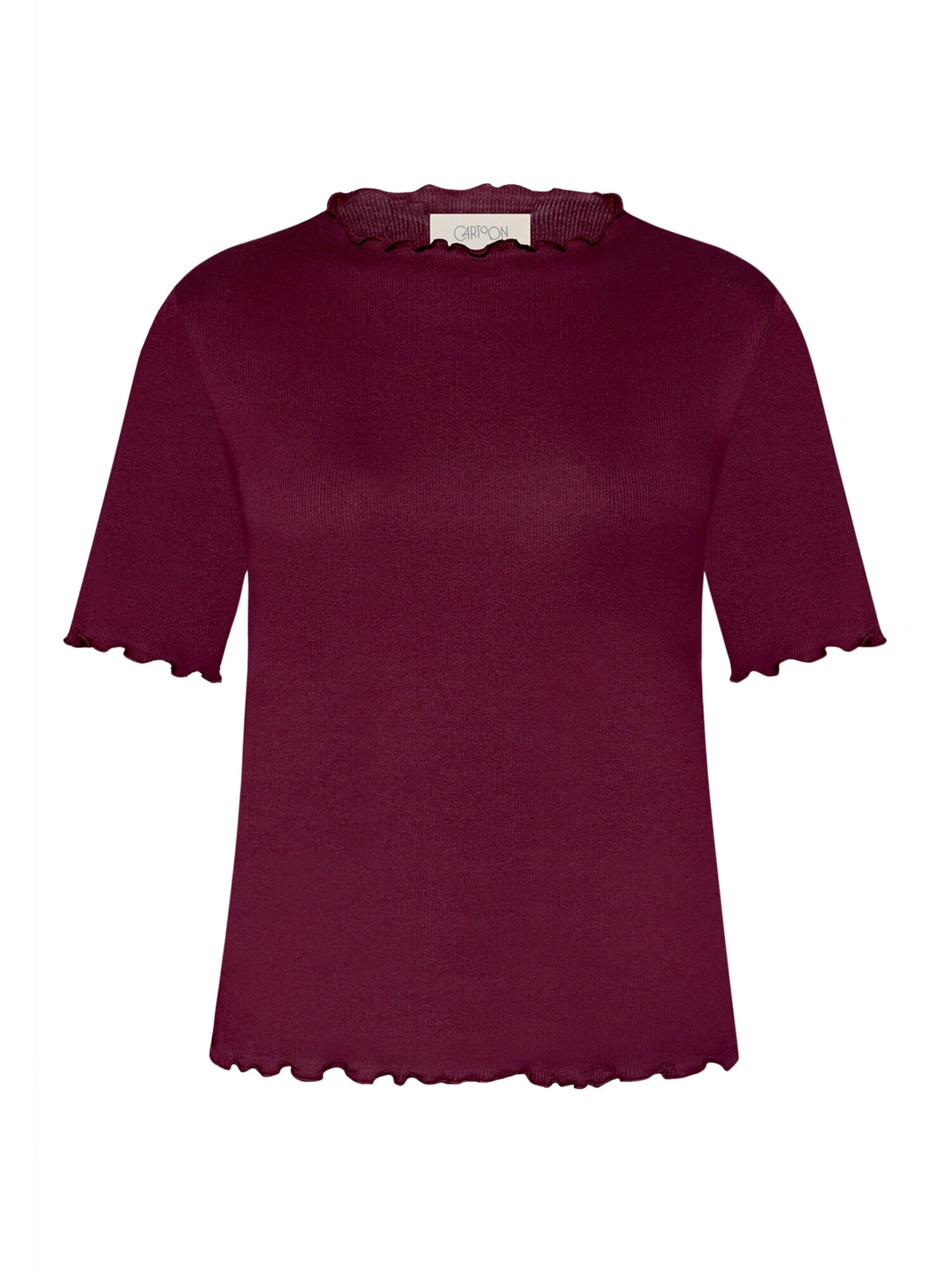 Cartoon Shirt in Purple: front