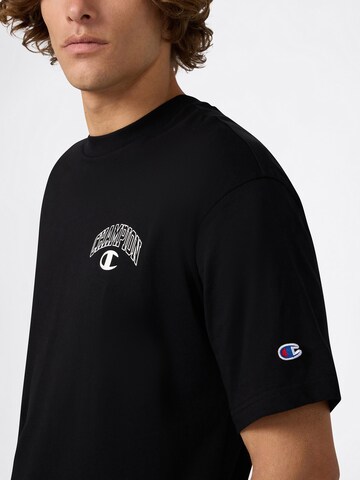 T-Shirt Champion Authentic Athletic Apparel en noir