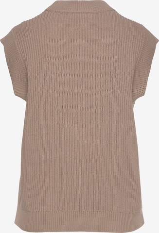 LASCANA Sweater in Beige