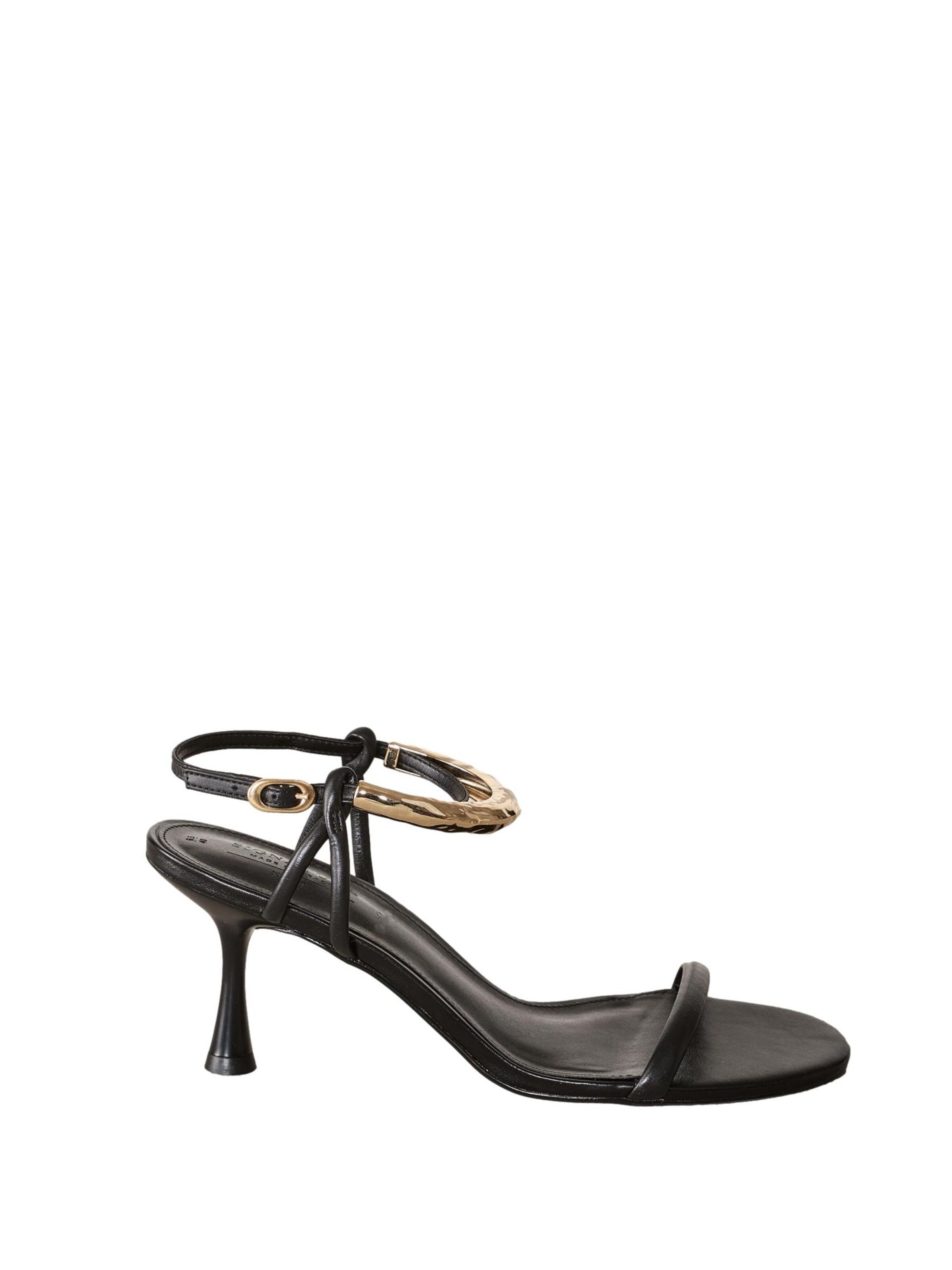 Sandales Next en noir : devant