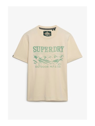 Superdry & Co Paita 'Retro Outdoor' värissä beige
