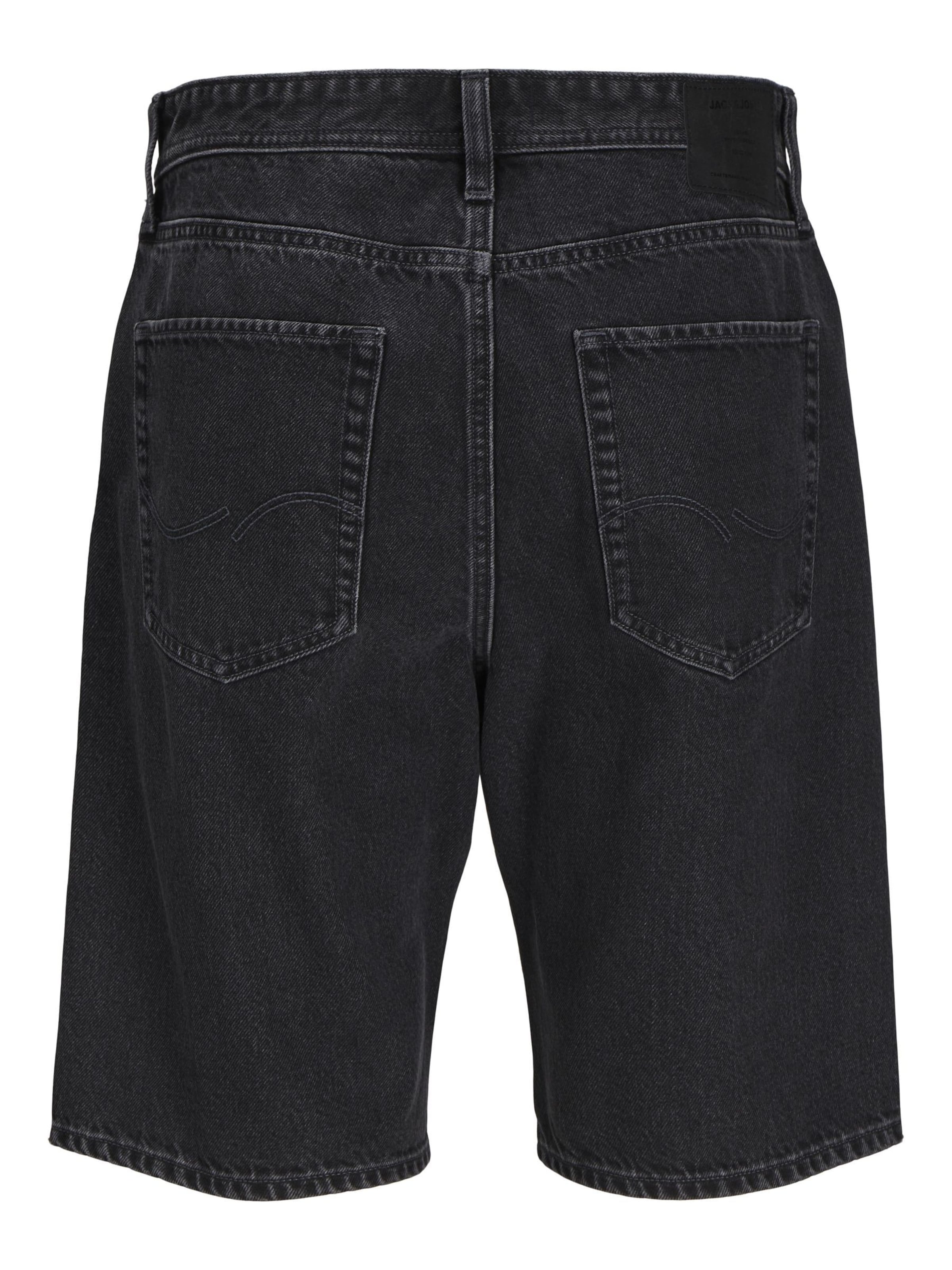 JACK & JONES Baggy Τζιν 'JJIAlex' σε μαύρο