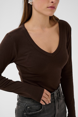Kaffe - Camiseta 'KALiddy' en marrón
