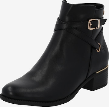 melns Palado Čelsijas zābaki: no priekšpuses