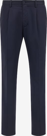 Klostuotos kelnės iš Boggi Milano, spalva – tamsiai mėlyna jūros spalva, Prekių apžvalga