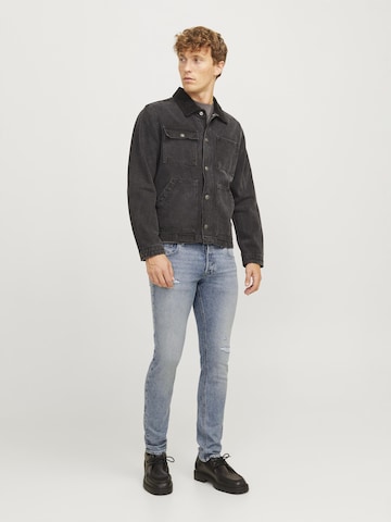 JACK & JONES Slimfit Farmer 'JJIGlenn JJCole' - kék