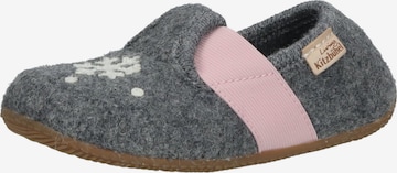 Living Kitzbühel Slippers in Grey: front