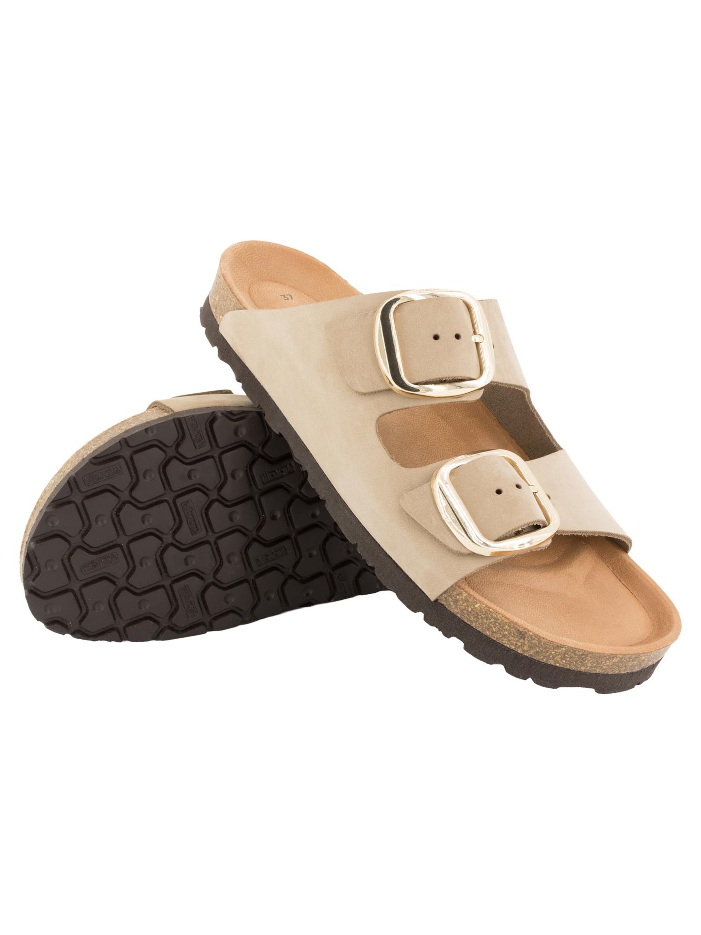 Piece Of Mind Mules 'Comfort' in Beige