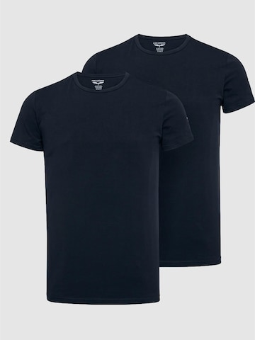 PME Legend Undertrøje '2-pack basic T-shirts with crew neck' i blå