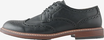 Chaussure à lacets Next en noir : devant