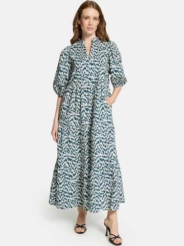 Robe 'Atzi' co'couture en bleu